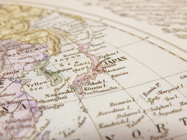ヨーロッパ版の昔の日本地図