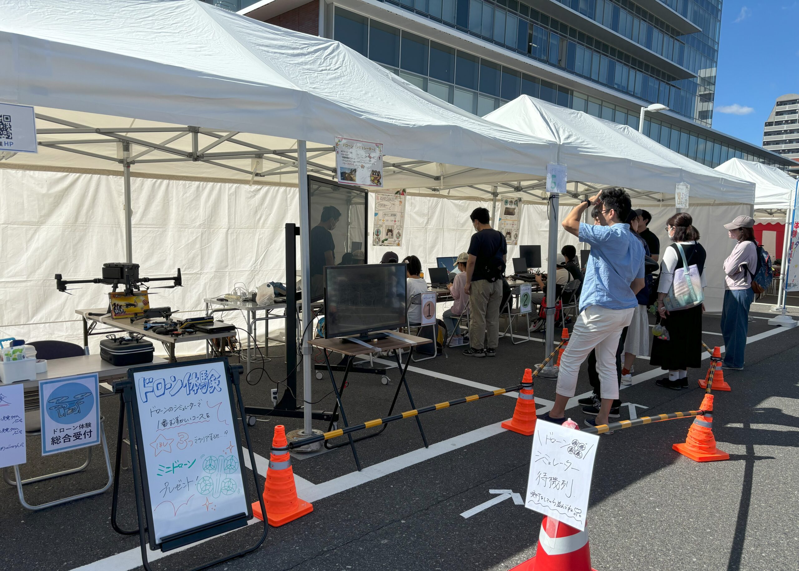ドローン出張講習・イベント出展の写真(広島県広島市安芸区)