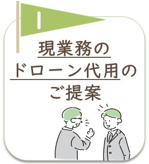 1. 現業務のドローン代用のご提案